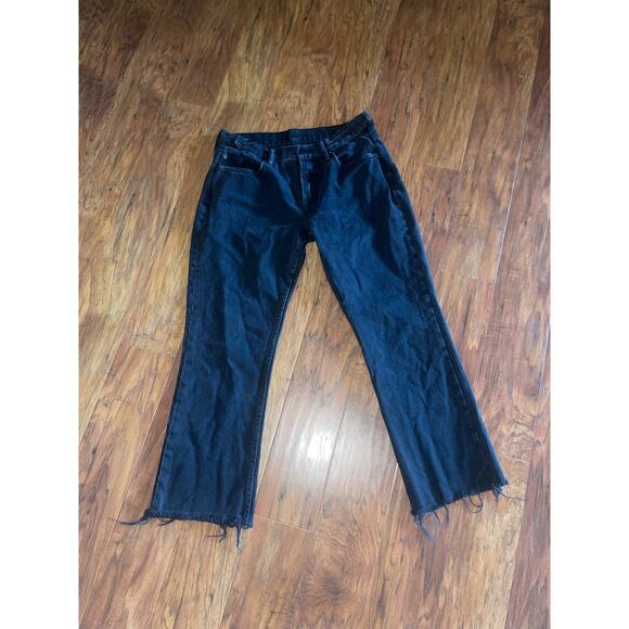 ALL SAINTS Serene Kick Flare Jeans *AS-IS Size 27 - Picture 3 of 10